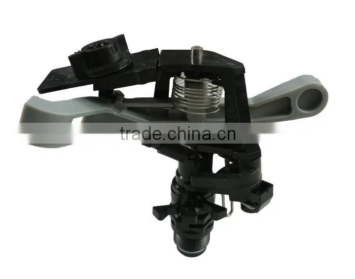 Plastic irrigation rotary sprinkler