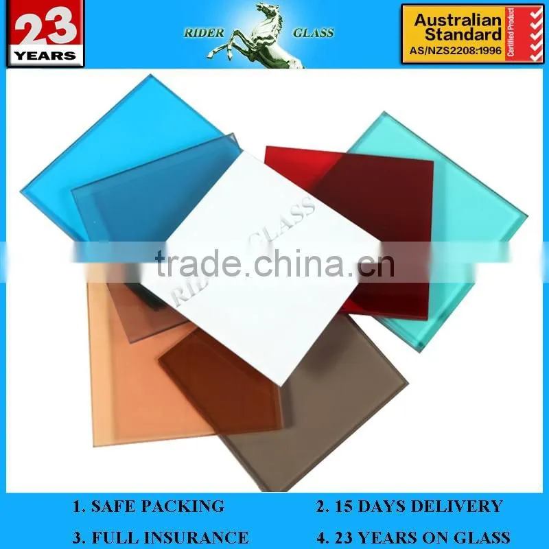 3-19mm CCC/EN12150/AS/NZS2208:1996 Bulletproof Glass Price