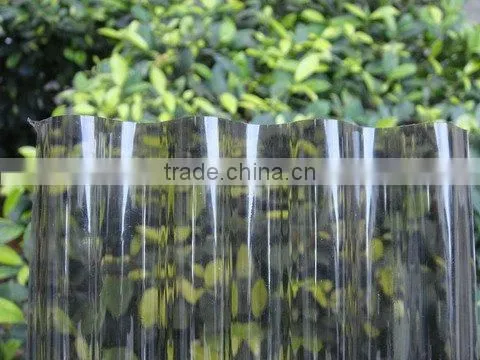 polycarbonate transparent corrugated roofing tile