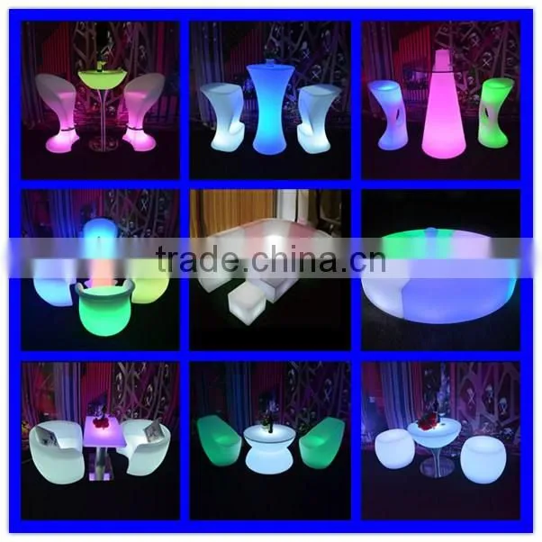 Belly Bar Cocktail Table with optional height adjustment
