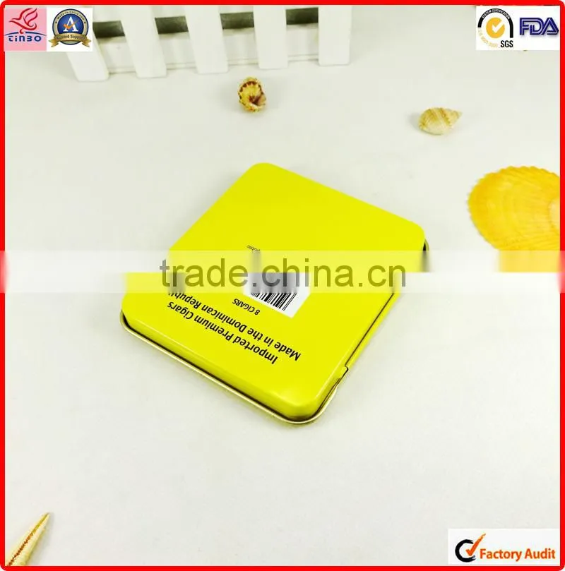 factory price rectangular tin for cigarette