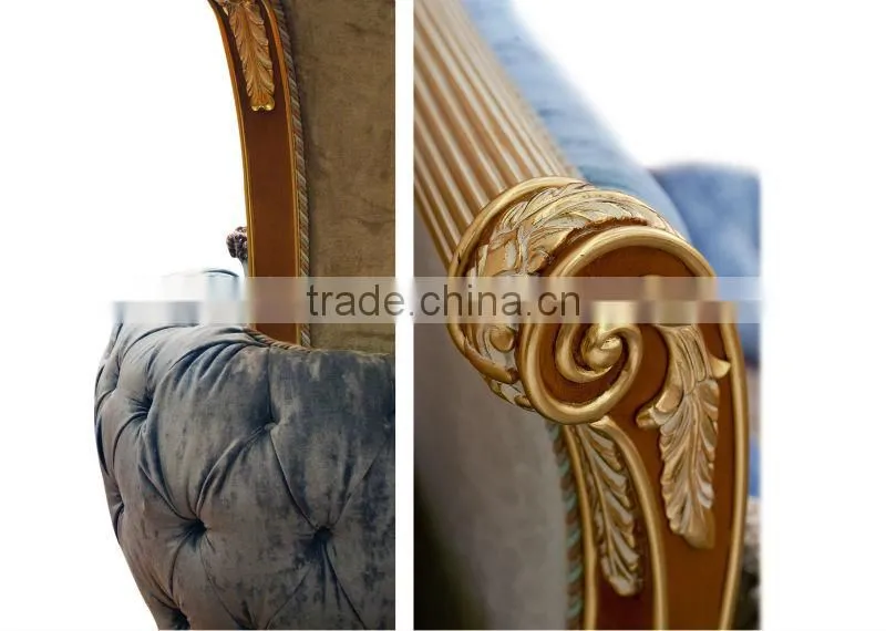 Spanish Style Vintage Chair Solid Wood Hand Carved Antique Style