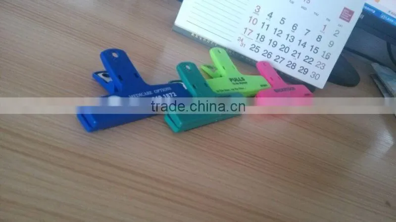 3 inch plastic bag seal clip /seal clip/seal stick /sealing stick/seal rod/air lock sealing clip/lock rod