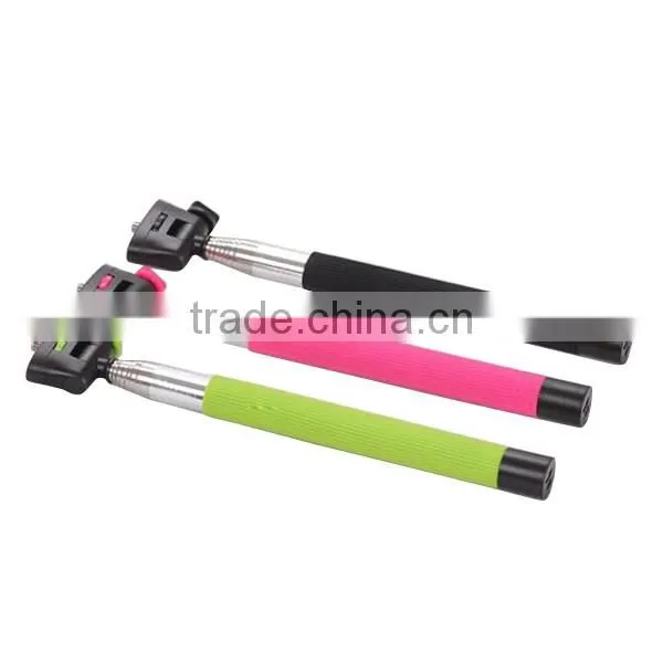 Wireless handheld monopod self-stick, bluetooth selfie stick, monopod selfie stick with bluetooth shutter button