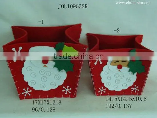 felt santa decoration
