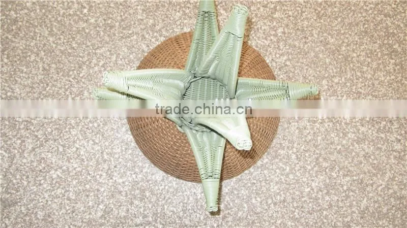 Pineapple Aluminum Hamper Outdoor Furniture Rattan Storage Boxs
