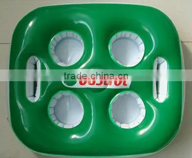 Inflatable Floating Beer Tray with Handle