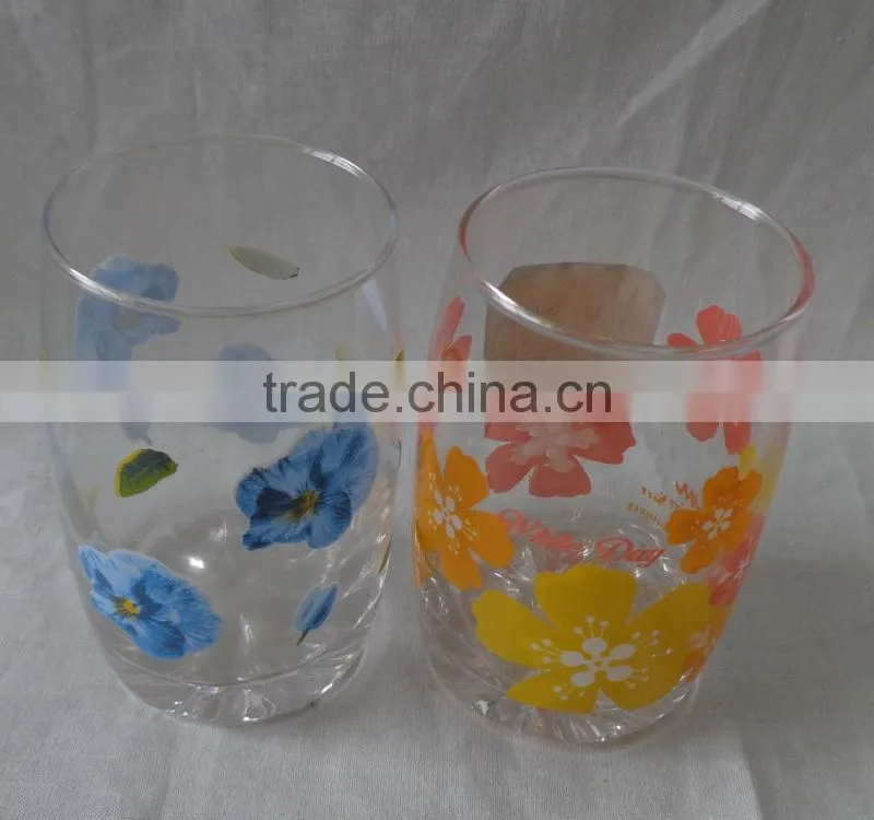 Print Hand-made glass cup
