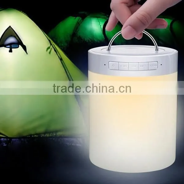 High Quality Music Mini Portable bluetooth speaker with LED Lamp