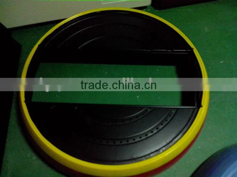 big thermoforming vacuum forming round drum cover of plastic