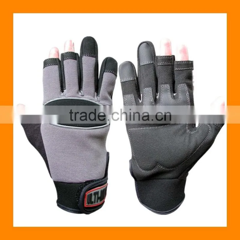 Best Price Custom Leathercraft Workright Handyman Flex Grip Work Gloves Industrial Safety Hand Mechanic Glove