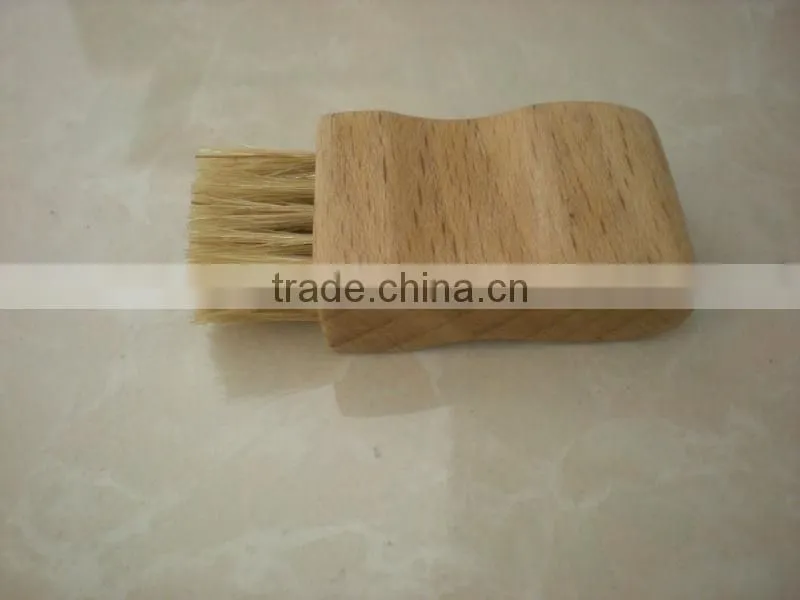wooden shoe brush