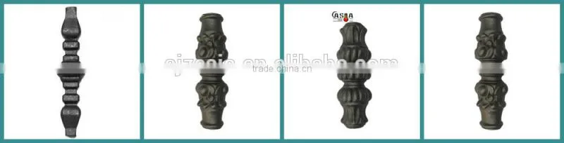 ornament cast iron collars and bushing for metal fence/gates