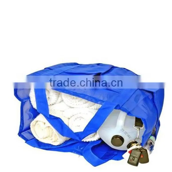Family Travel Stylish Beach Mesh Tote Bag