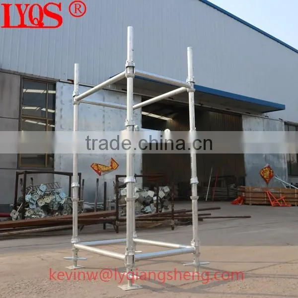 EN standard steel cuplock scaffolding system