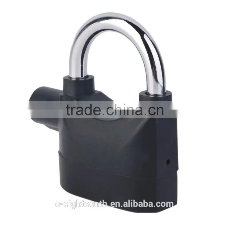 2017 Alarm Padlock Alarm Lock for Motorcycle Bike Bicycle Perfect Security with 110dB Alarm Pad locks
