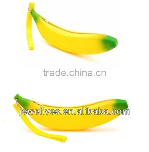Hot selling child silicone pencil pouch