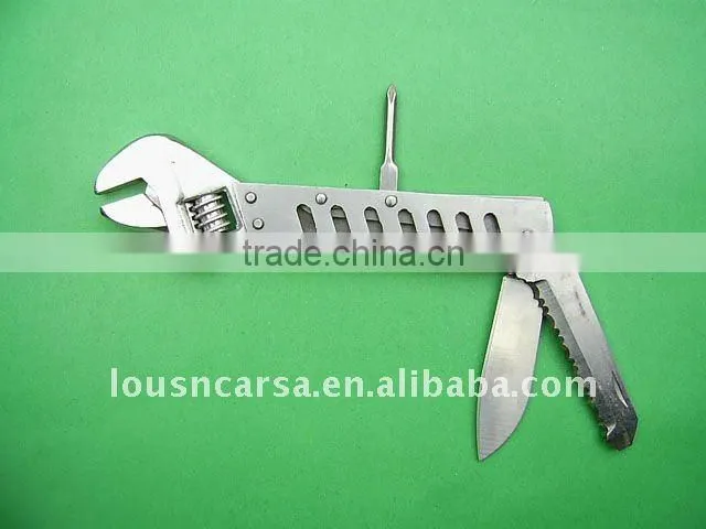 Folding multi-function stainless steel tool clamp