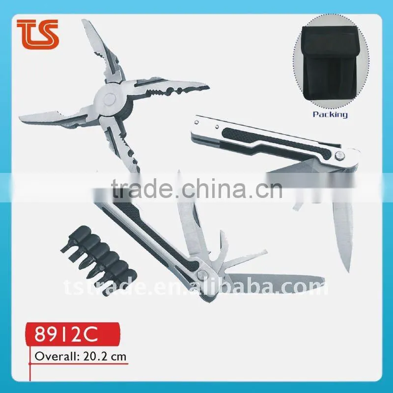 2014 New design colorful multi-function stainless steel plier hand tools 8913
