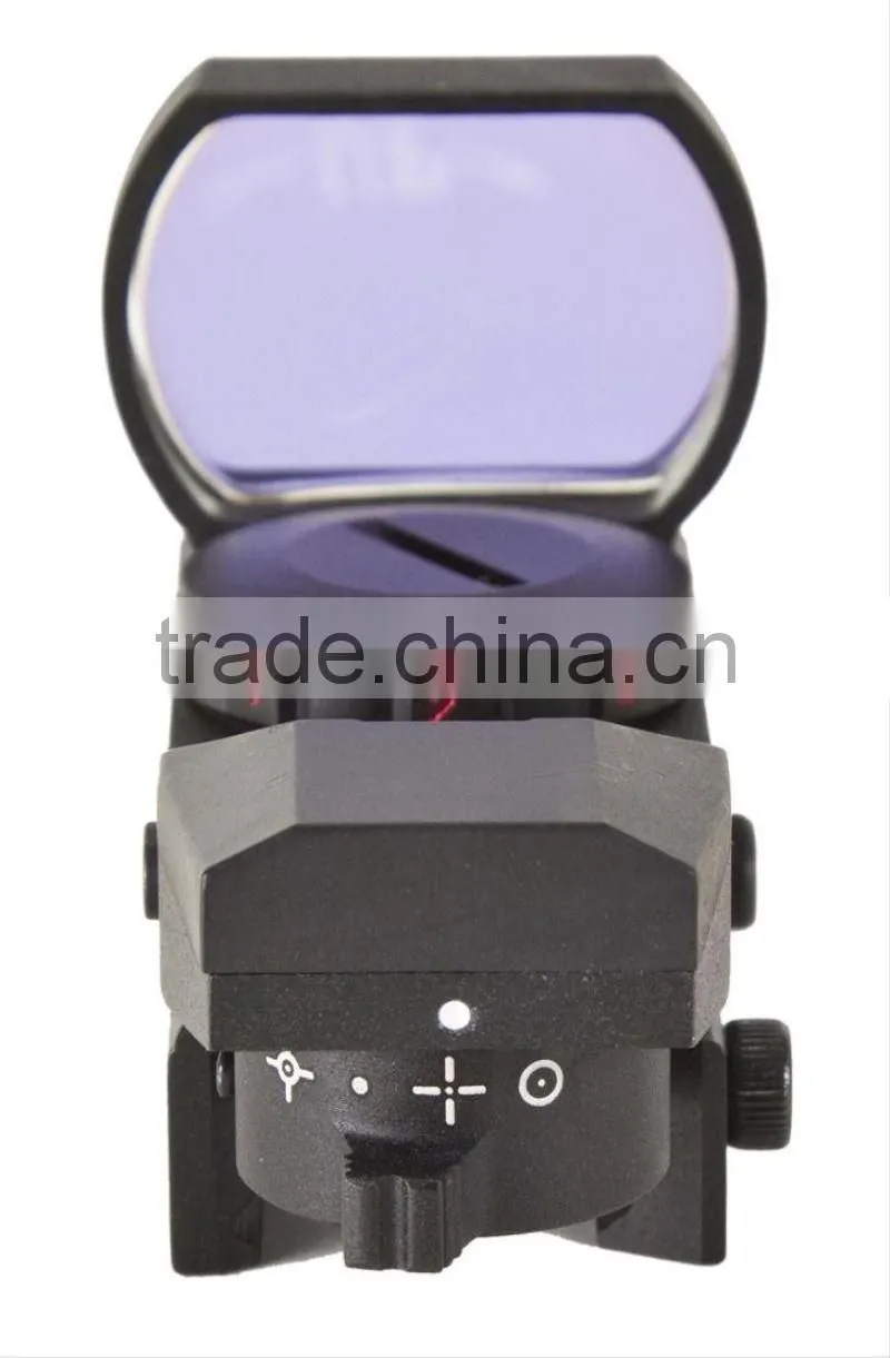 Erains Tactical Optics Combat Military 1x24x33 Multi Reticle Reflexible Sight Red Dot Scope with Weaver-Picatinny