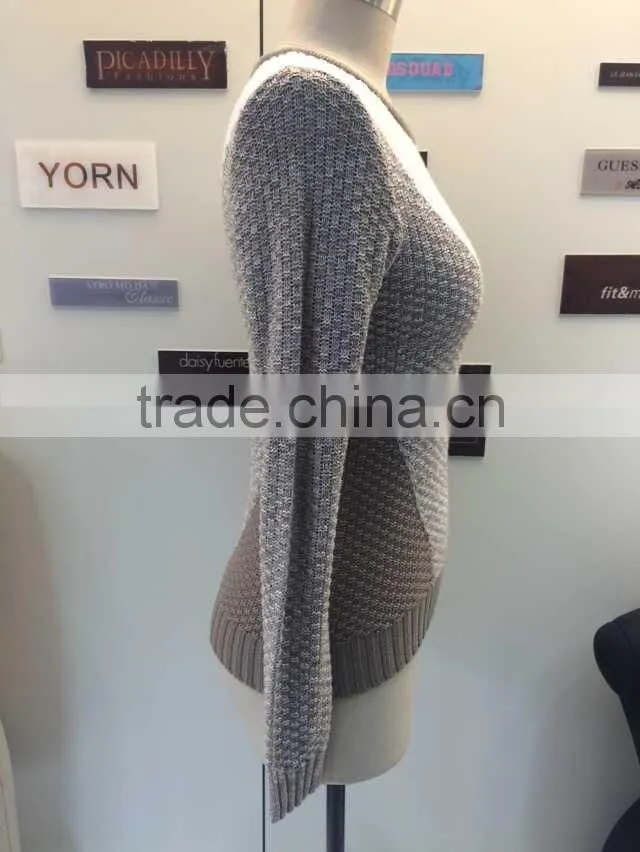 2015 newest design Knitted Sweater cardigan dress