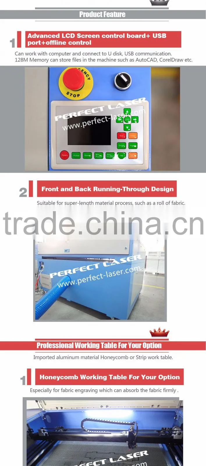 20 years factory non metal co2 laser engraving cutting machine