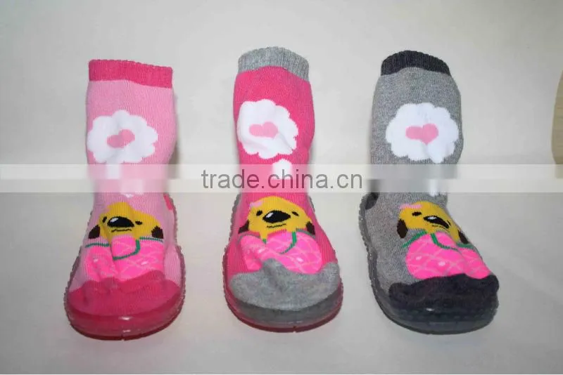 anti-slip rubber bottom socks
