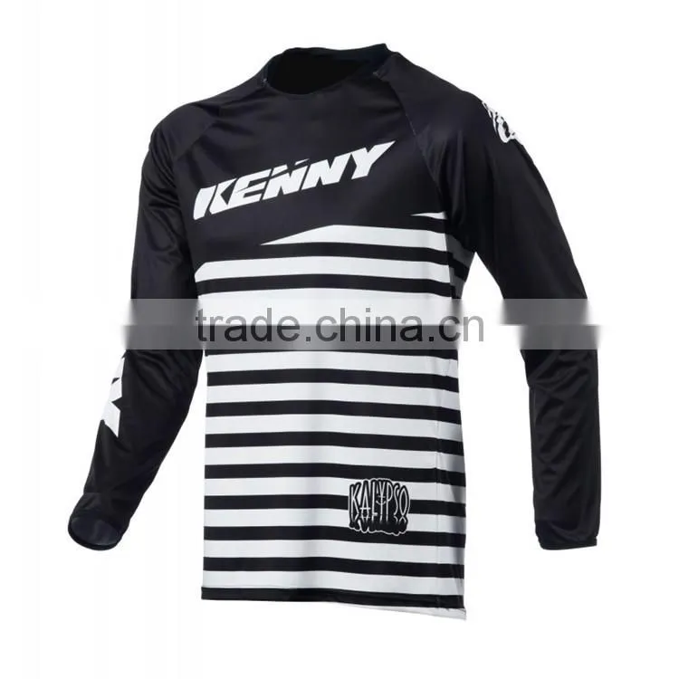 Eco-friendly Italy Ink downhill jersey, Comfortable and Quality MTB wear