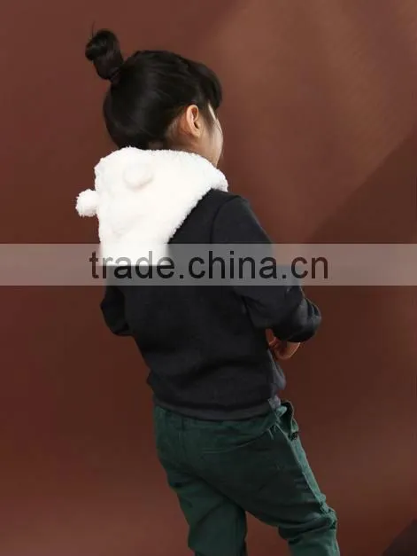 korean long sleeves hooded for little kids