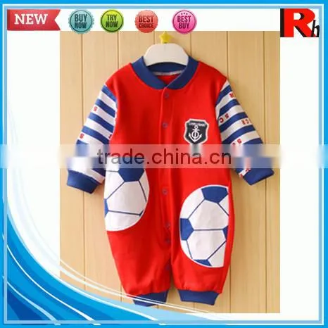 China alibaba long sleeve cotton funny cute wholesale baby clothing design pretty applique for baby clothes