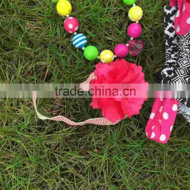 New girls kindergarten dress girls boutiques dress kids pillowcase dress kids back to school dress with necklace and headband
