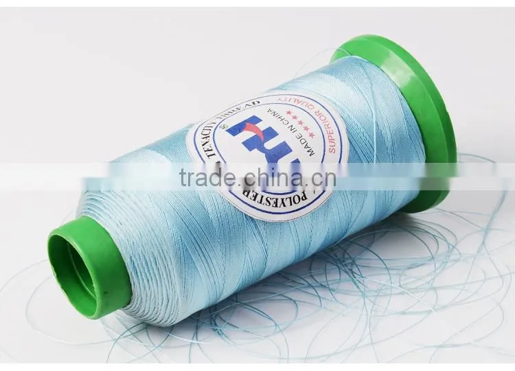 100% Polyester filament High Tenacity Sewing Thread