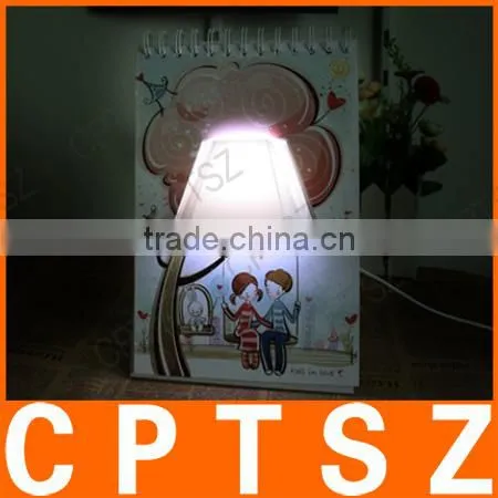 Lovers DIY calendar table lamp