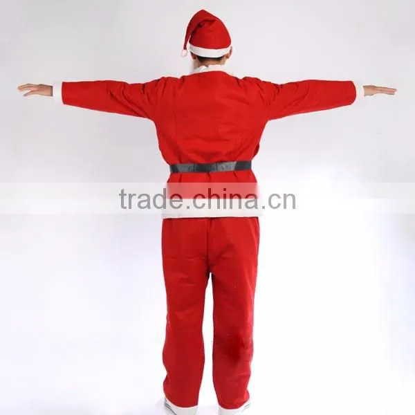 All sizes of good Christmas Santa costume for children and adults