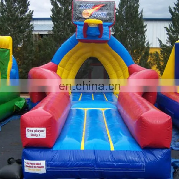 outdoor sport play toys sport games arena inflatable basket court