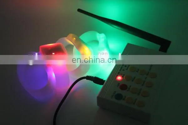 Best quality custom led bracelet cool bracelets for teen led flashing bracelet