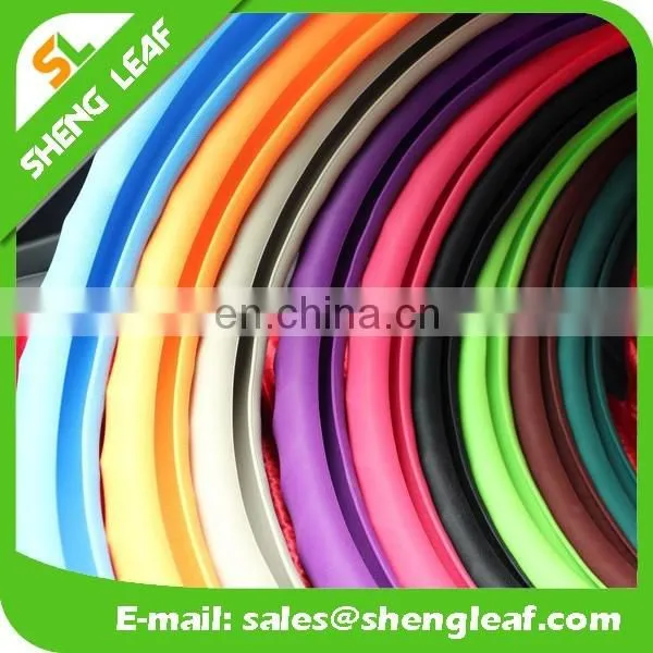 Universal size custom design silicone car steering wheel cover