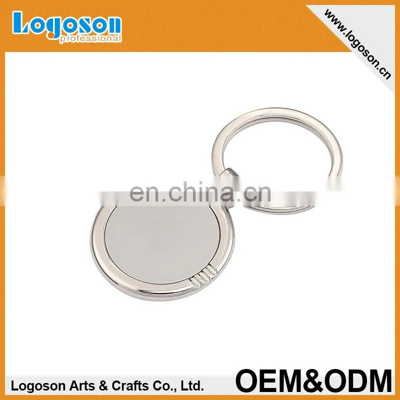 Keys Holder Alloy Split Ring Blank Metal Pendant Keyring Keychain metal