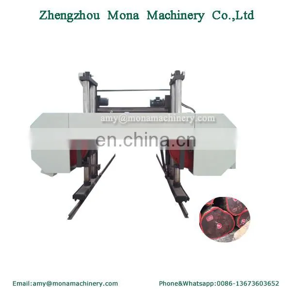 Gantry Horizontal band saw for cutting red wood teak wood