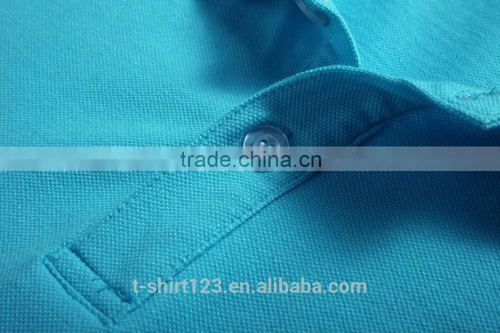 wholesales CVC polo shirt/polo shirt with pique material/plain polo shirt with customized