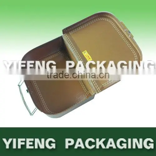 High quality small paper suitcase with handle