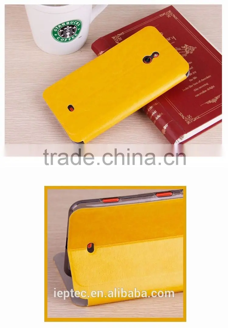 MOFi Wholesale PU Leather Mobile Phone Flip Cover Cases for Nokia Lumia 1320