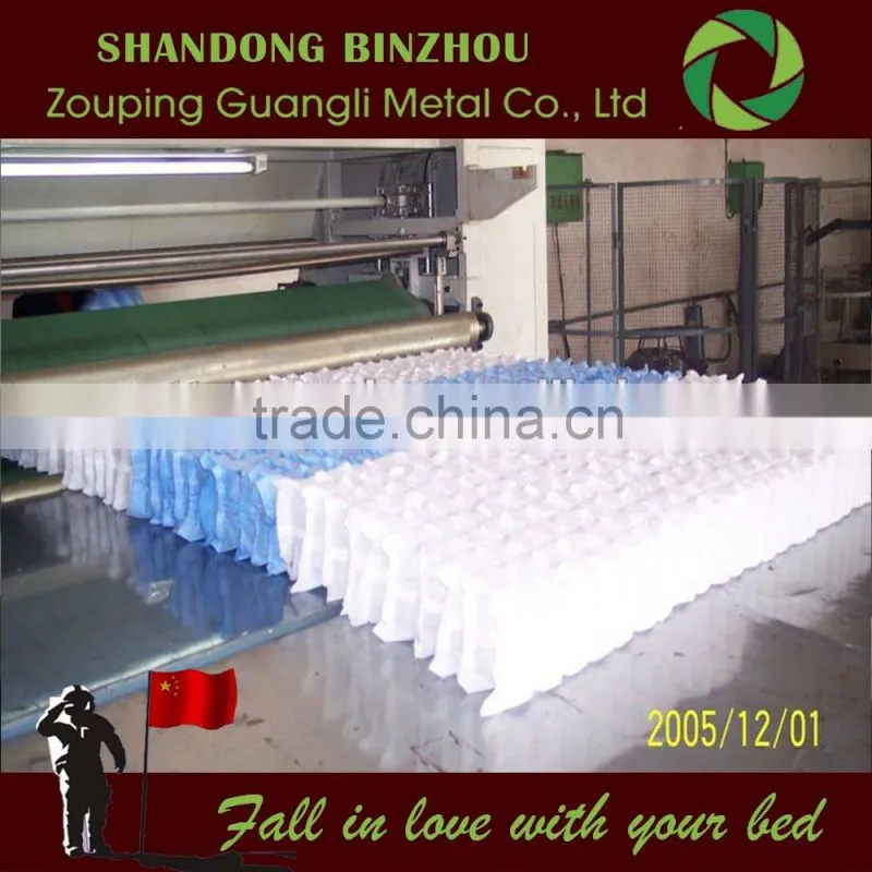 China Pocket spring from China manufacture for mattress reviews