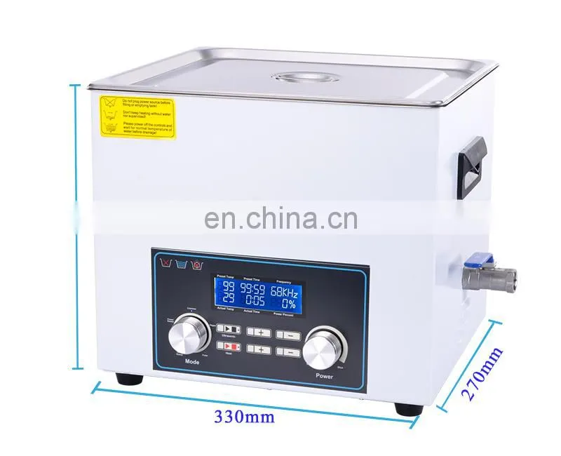 DK-410FTS 10L Ultrasonic Lab Equipment Cleaner with Fantastic LCD Screen