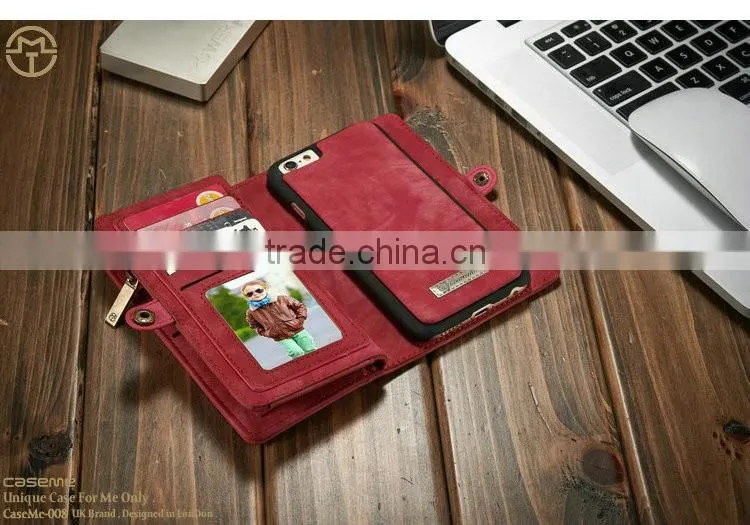 Leather Durable Flip Pouch Case Cover,Wallet Card Holder phone case for iphone 6