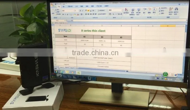 WIFI 4USB thin client 5W consumption supports win 7/8/2012