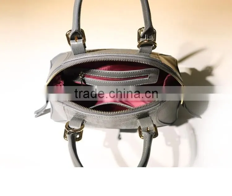 Hot selling wholesale custom ladies embossed python leather handbag tote bag for women