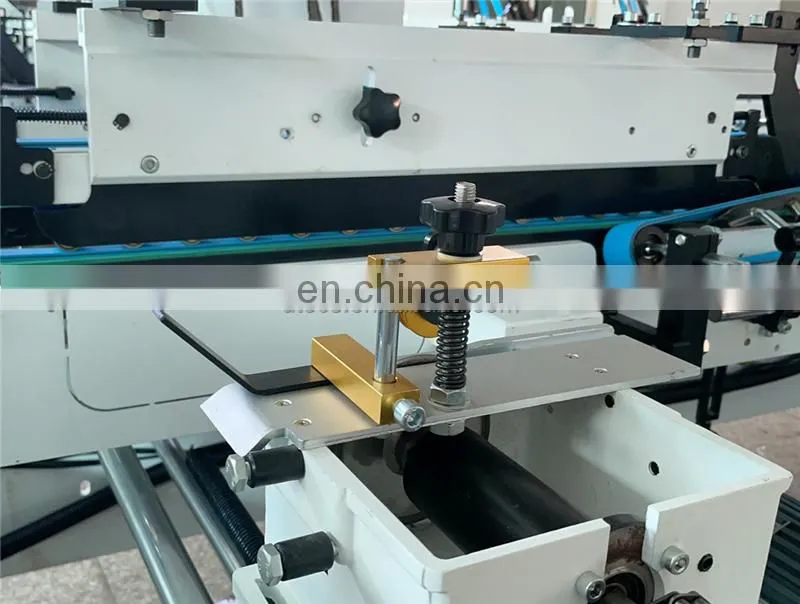 UFG800B Economic Middle medium speed Automatic straight line Paper Box Folder and Gluer