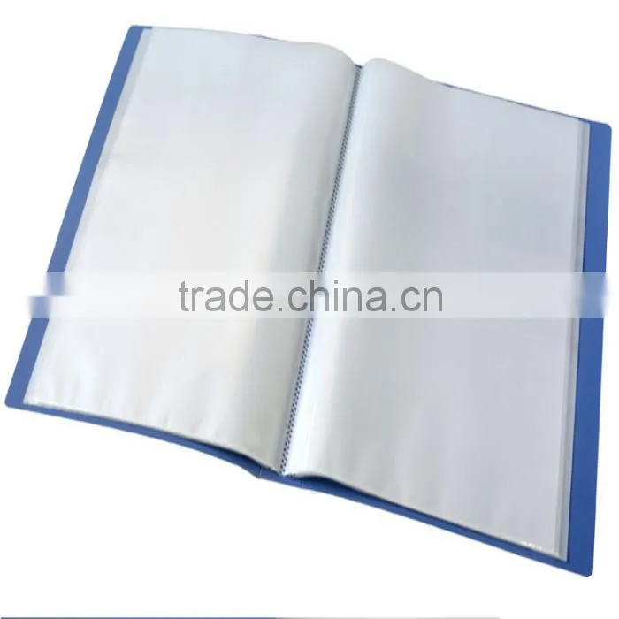 A4 clear school stationery presentation display book