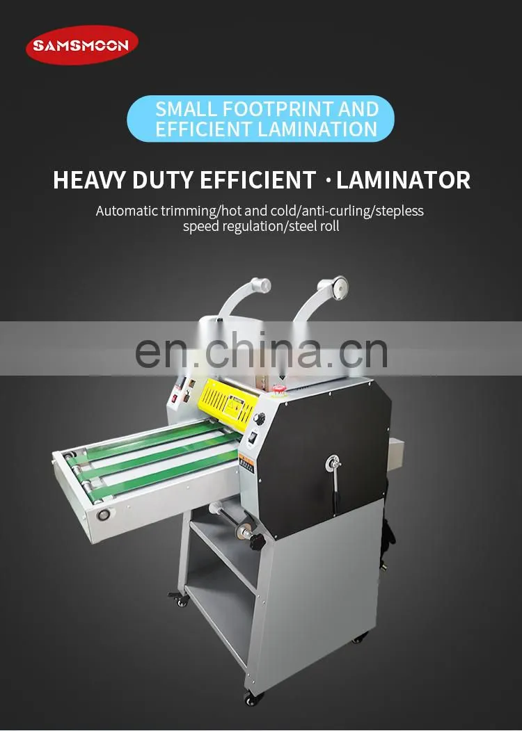 Hot Sale Automatic Conveyor Belt Feeding Hot Laminating Machine With Anti-Curling Function